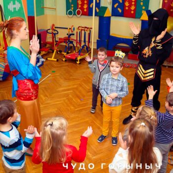 Аниматоры СуперНиндзя: Битва Кланов с выездом на дом в Минске