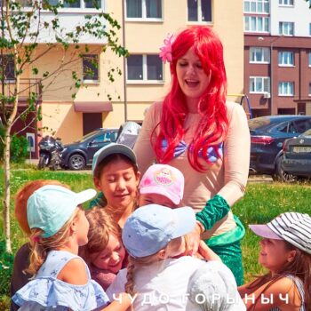 Аниматор Русалочка Ариэль заказать на день рождения в Минске